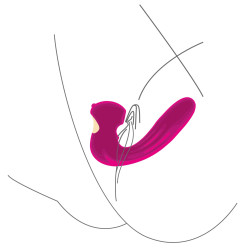 Xocoon Stimulateur de clitoris et point G Celestial 15cm Violet